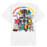 Zarethor, Kamera, 1st | Kinder Bio T-Shirt - Weiß
