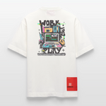 Aetherion, Laptop, 1st | Heve, Heavyweight Oversized Bio T-Shirt, Unisex - OFF WHITE