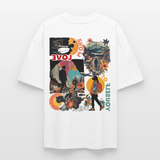 Vaelthorn, Berge, 1st | Blaster, Oversize Bio T-Shirt, Unisex - Weiß