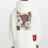 Altairon, Mädchen, 1st | Heavyweight Oversized Bio Hoodie, Unisex - OFF WHITE
