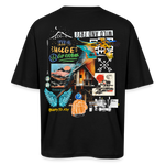Nüwa, Wandern, 1st | Breezy, Oversized Unisex T-Shirt - Schwarz