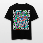 Raijin, Kassetten, 1st | Essential, Relaxed Fit Unisex Bio T-Shirt - Schwarz