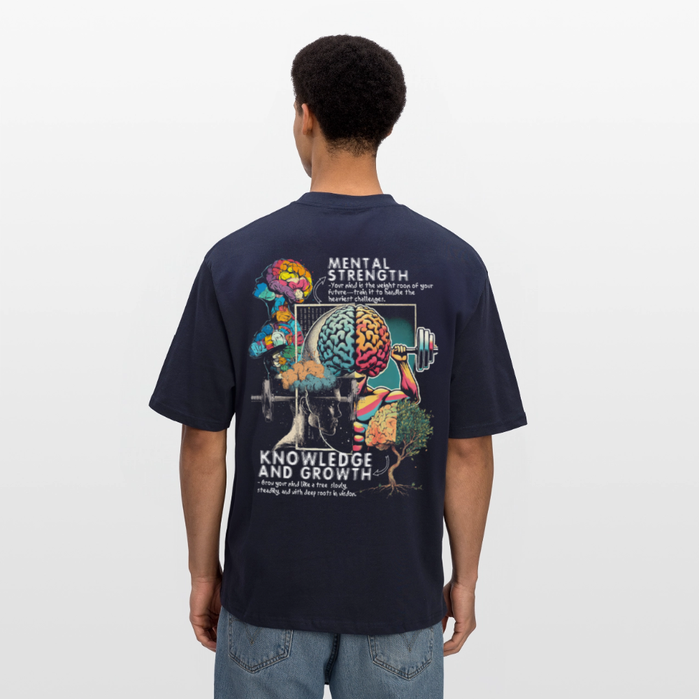Selenian, Fitness, 1st | Breezy, Oversized Unisex T-Shirt - Navy