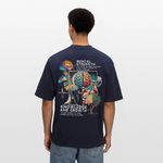 Selenian, Fitness, 1st | Breezy, Oversized Unisex T-Shirt - Navy