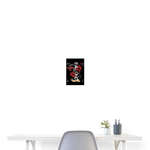 Hephani, Schlange, 1st | Poster 20x30 cm - Weiß