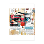Marsyros, Augen, 1st | Poster 20x30 cm - Weiß