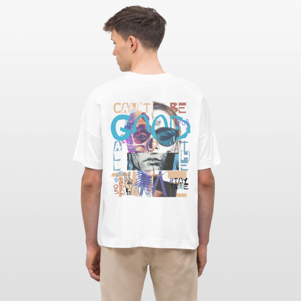 Valtheris, Zombie, 1st | Blaster, Oversize Bio T-Shirt, Unisex - Weiß