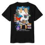 Nerthus, Gesicht, 1st | Kinder Bio T-Shirt - Schwarz