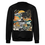 Helian, Frau, 1st | Roller, Unisex Bio-Sweatshirt - Schwarz