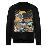 Helian, Frau, 1st | Roller, Unisex Bio-Sweatshirt - Schwarz