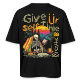 Mihriban, Skelet, 1st | Breezy, Oversized Unisex T-Shirt - Schwarz