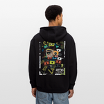 Shahzada, Kassetten, 1st | Freshhood, Oversized Unisex Hoodie - Schwarz