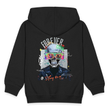 Fenriswolf, Totenkopf, 1st | Kinder Zip Hoodie - Schwarz