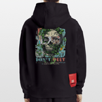 Persephi, Totenkopf, 1st | Heavyweight Oversized Bio Hoodie, Unisex - SOLID BLACK