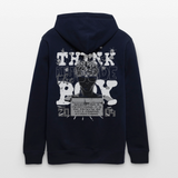Nyxan, Gehirn, 1st | Cruiser, Unisex Bio-Hoodie - Navy