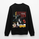 Athenia, Kerze, 1st | Roller, Unisex Bio-Sweatshirt - Schwarz
