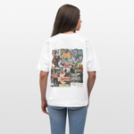 Aurelion, Office, 1st | Blaster, Oversize Bio T-Shirt, Unisex - Weiß