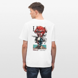 Titanis, Totenkopf, 1st | Essential, Relaxed Fit Unisex Bio T-Shirt - Weiß