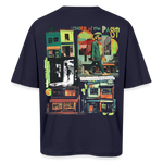 Ganesha, Geschäfte, 1st | Breezy, Oversized Unisex T-Shirt - Navy
