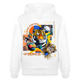 Kepleris, Tiger, 1st | Cruiser, Unisex Bio-Hoodie - Weiß
