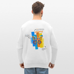 Nebularis, Schmetterling, 1st | Roller, Unisex Bio-Sweatshirt - Weiß