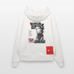 Zentharis, Bär, 1st | Heavyweight Oversized Bio Hoodie, Unisex - OFF WHITE