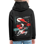 Guanyin, Muschel, 1st | Kinder Hoodie - Schwarz