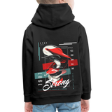 Guanyin, Muschel, 1st | Kinder Hoodie - Schwarz