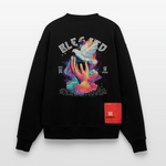 Posei, Taube, 1st | Heavyweight Oversized Bio Sweater, Unisex - SOLID BLACK