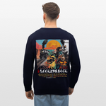 Morphean, Lokomotive, 1st | Roller, Unisex Bio-Sweatshirt - Navy