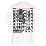 Tiberion, Rose, 1st | Blaster, Oversize Bio T-Shirt, Unisex - Weiß