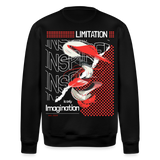 Xiwangmu, Muschel, 1st | Roller, Unisex Bio-Sweatshirt - Schwarz