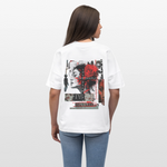 Dracorius, Liebe, 1st | Blaster, Oversize Bio T-Shirt, Unisex - Weiß