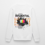 Flamethar, Fernseher, 1st | Roller, Unisex Bio-Sweatshirt - Weiß