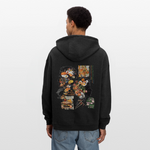 Atalantan, Essen, 1st | Freshhood, Oversized Unisex Hoodie - Anthrazit