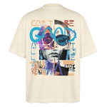 Valtheris, Zombie, 1st | Blaster, Oversize Bio T-Shirt, Unisex - Weißgrau