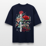 Loreley, Rose, 1st | Blaster, Oversize Bio T-Shirt, Unisex - Navy