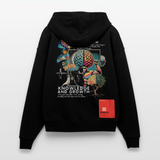 Selenian, Fitness, 1st | Heavyweight Oversized Bio Zip Hoodie, Unisex - SOLID BLACK