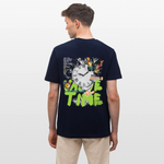 Ifrit, Uhr, 1st | Essential, Relaxed Fit Unisex Bio T-Shirt - Navy