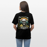 Panian, Berge, 1st | Essential, Relaxed Fit Unisex Bio T-Shirt - Schwarz