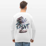 Ignisvar, Haus, 1st | Roller, Unisex Bio-Sweatshirt - Weiß