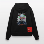 Fenriswolf, Totenkopf, 1st | Heavyweight Oversized Bio Hoodie, Unisex - SOLID BLACK