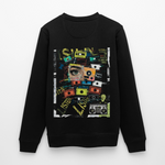 Shahzada, Kassetten, 1st | Roller, Unisex Bio-Sweatshirt - Schwarz