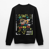 Shahzada, Kassetten, 1st | Roller, Unisex Bio-Sweatshirt - Schwarz