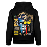 Xurjin, Affe, 1st | Cruiser, Unisex Bio-Hoodie - Schwarz