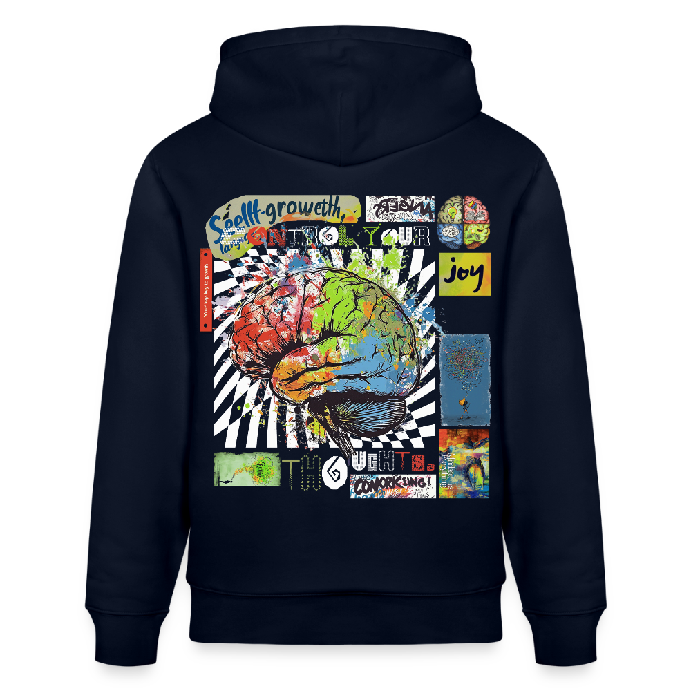 Apollon, Gehirn, 1st | Cruiser, Unisex Bio-Hoodie - Navy
