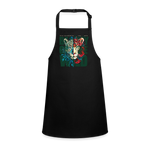 Irise, Leopard, 1st | Schürze für Kinder - Schwarz