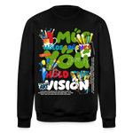 Thesean, Pinsel, 1st | Roller, Unisex Bio-Sweatshirt - Schwarz