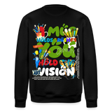 Thesean, Pinsel, 1st | Roller, Unisex Bio-Sweatshirt - Schwarz