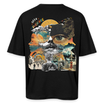 Shahzada, Kassetten, 1st | Breezy, Oversized Unisex T-Shirt - Schwarz
